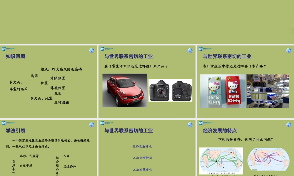 中学七年级地理下册 7.1 日本教学课件(新版)新人教版 课件