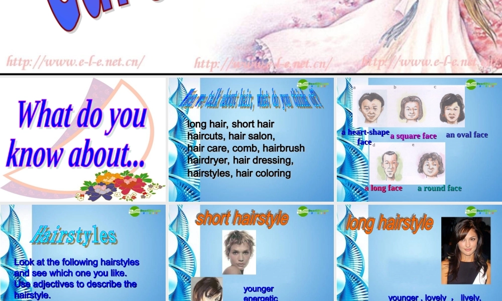 九年级英语 Chapter 2 Care for hair课件 牛津深圳版 课件