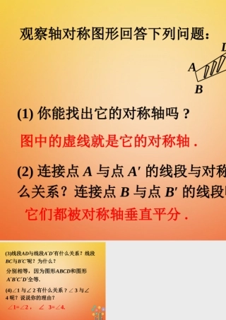 七年级数学下册 5.2 探索轴对称的性质 飞机的轴对称性做一做素材 (新版)北师大版 素材