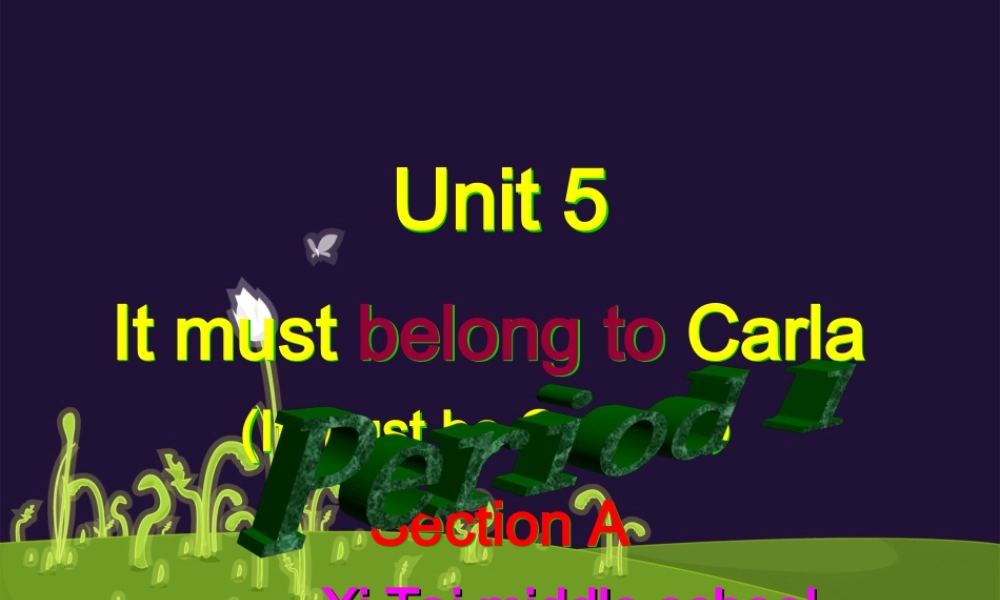 九年级英语上册第五单元课件