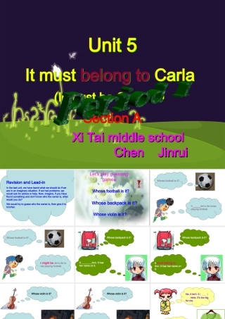 九年级英语上册第五单元课件