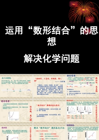 初三化学数形结合思想在化学解题中的应用 人教版 课件
