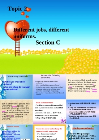 八年级英语下册 Unit8 Beautiful Clothes Topic 2 Section C课件 仁爱版 课件