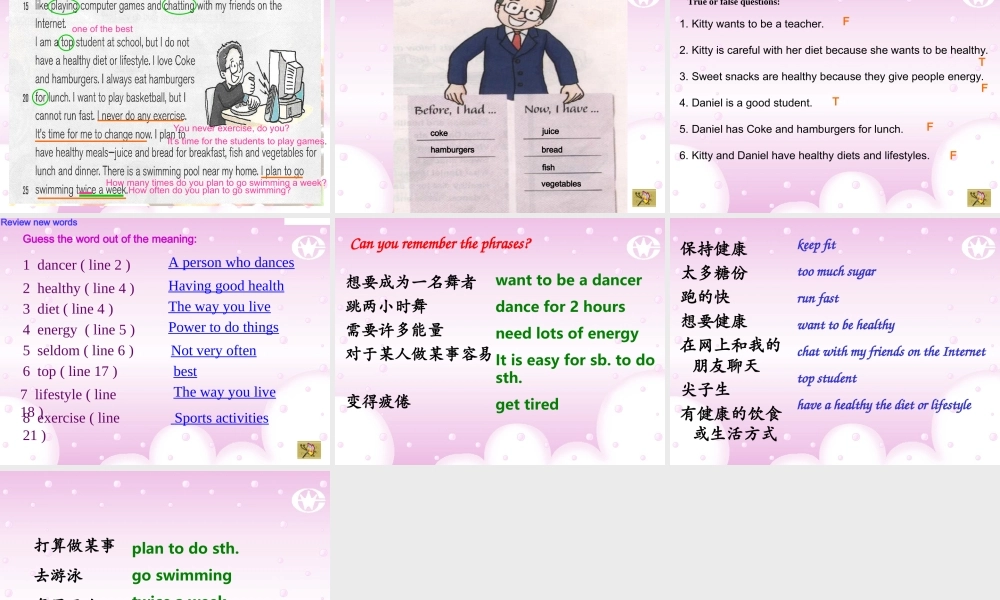 七年级英语上册  unit4 reading 2课件 人教新目标版 课件