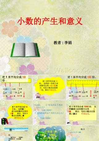 小数的产生和意义 (2)