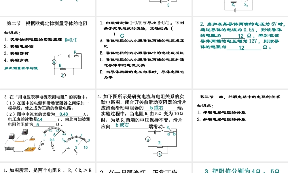 复习欧姆定律 (2)
