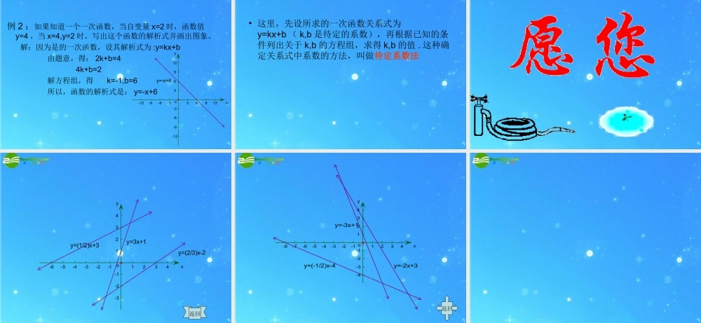 八年级数学上册 13.2一次函数课件 沪科版 课件