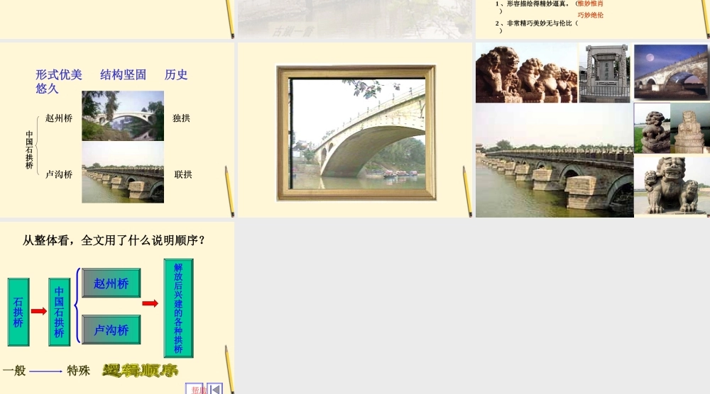 七年级语文下册 第13课(中国石拱桥)课件 鲁教版  课件