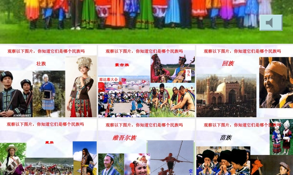 《中国的民族》