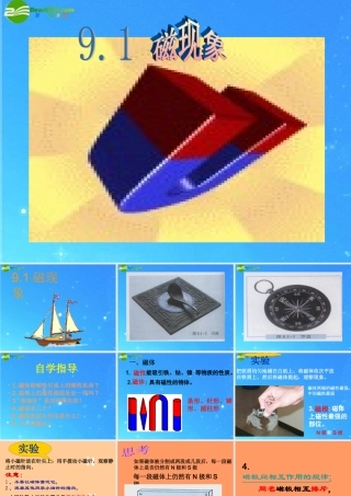 八年级物理下册 9.1磁现象课件 人教新课标版 课件