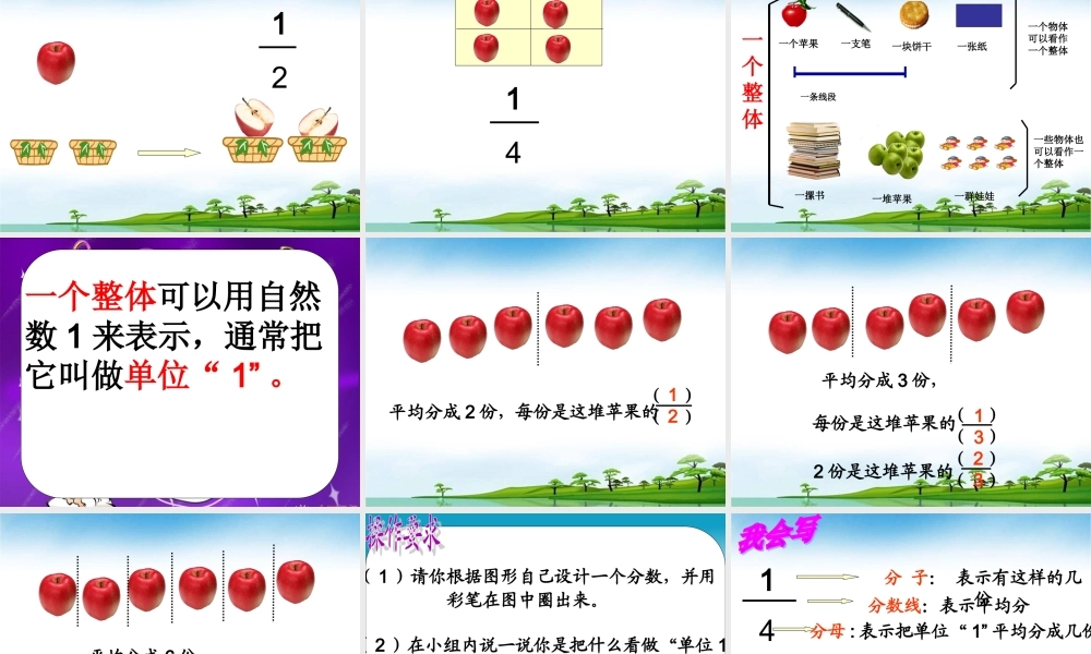 分数的产生和意义 (4)