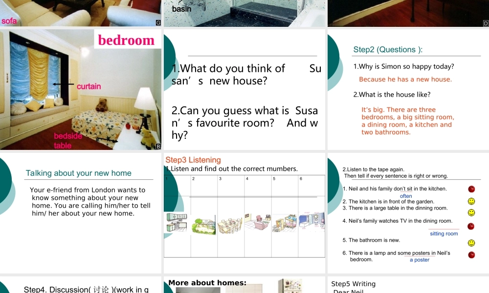 七年级英语 Unit 1 Integrated skills课件