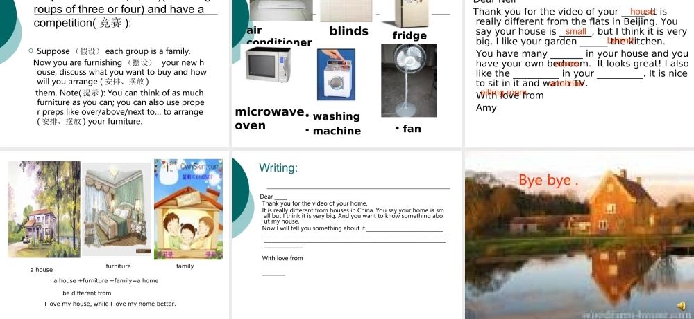 七年级英语 Unit 1 Integrated skills课件