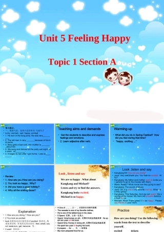 八年级英语下册 Unit5 Topic1 Section A课件 仁爱版 课件