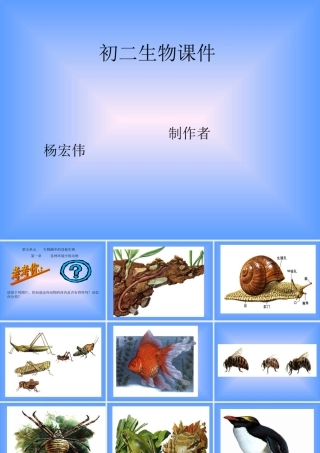 初二生物课件(1)