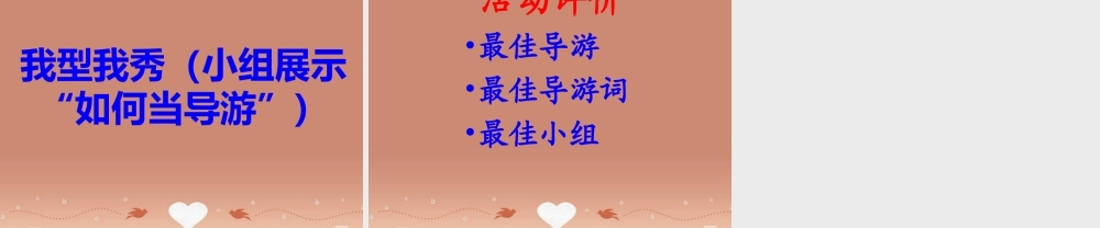 八年级语文上册 第四单元 口语交际 假如我是导游课件 苏教版 课件