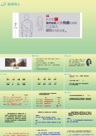八年级语文上册 第四单元 14(背影)课件 新人教版 课件