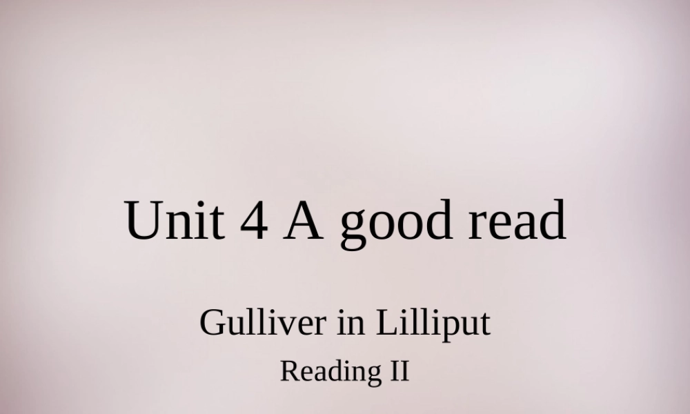 八年级英语下册 Unit 4 A good read Reading 2课件 (新版)牛津版 课件