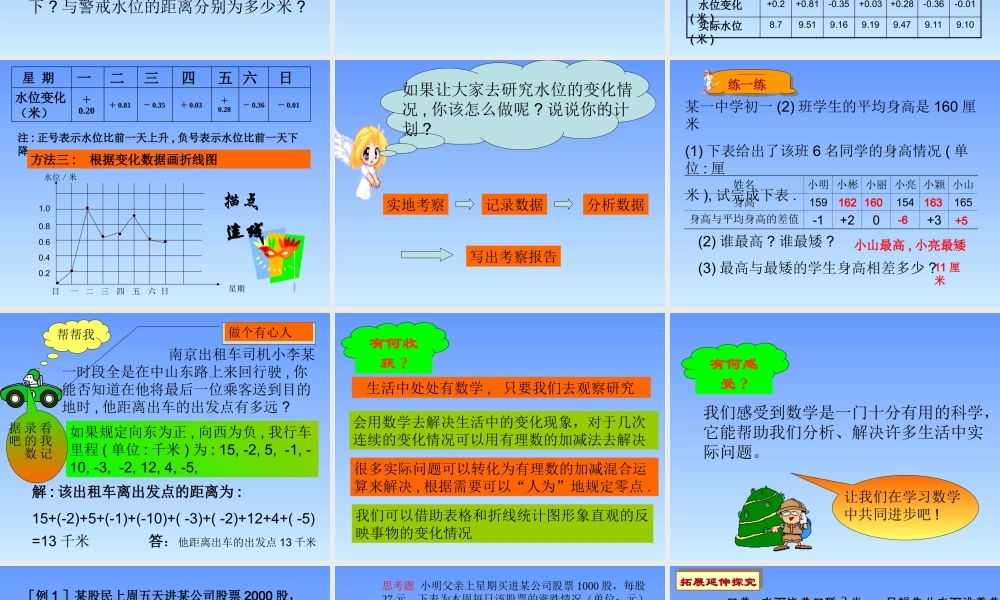 有理数的加减混合运算（第3课时）演示文稿