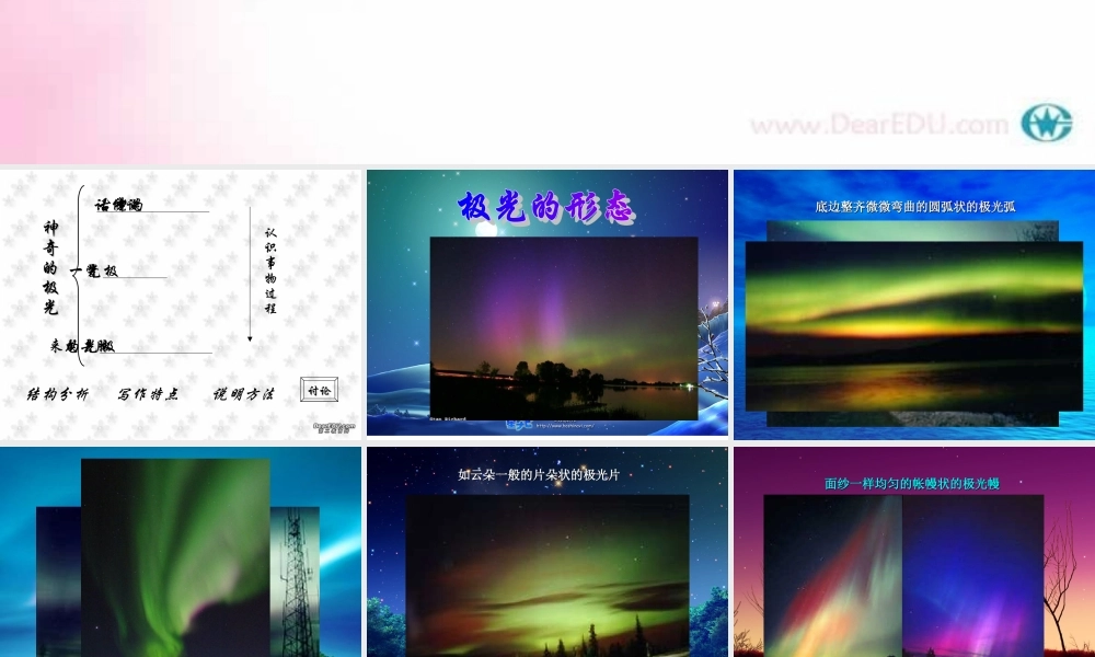 人教版高一语文神奇的极光 曹冲 课件