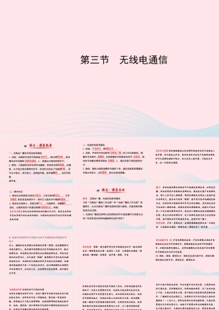 九年级物理下册 第十七章 第三节 无线电通信课件 鲁科版五四制 课件