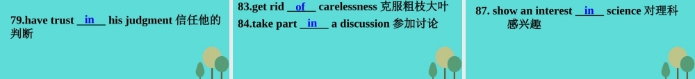 名师指津高三英语二轮复习 第二部分 语言知识运用 语法填空 考点破解2 介词课件