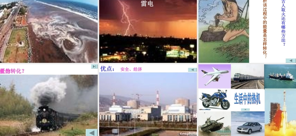 初三物理能源革命[原创]人教新课标版 课件