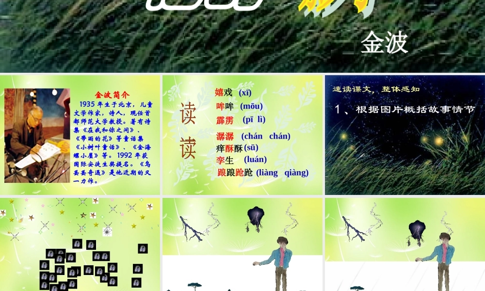中学七年级语文上册 29 盲孩子和他的影子课件 (新版)新人教版 课件