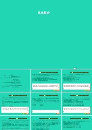 八年级政治下册 第五单元 建设社会主义法治国家单元整合课件 湘教版 课件