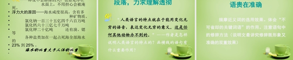 名师指津八年级语文学法 第二讲 阅读—说明类课文课件 新人教版 课件
