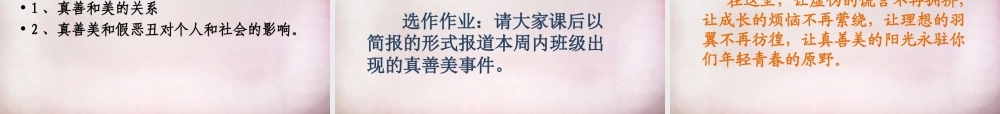 中学七年级政治下册 17.1 生活中有是非善恶课件1 鲁教版 课件