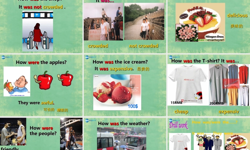 八年级英语上册 Unit 1 Where did you go on vacation？(第2课时)课件 (新版)人教新目标版 课件