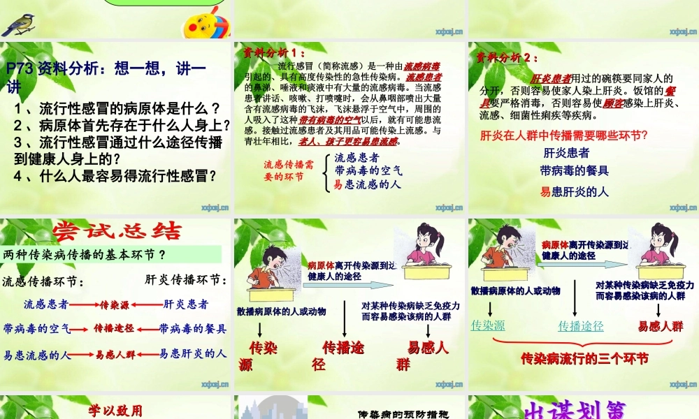 传染病及其预防课件+42PPT