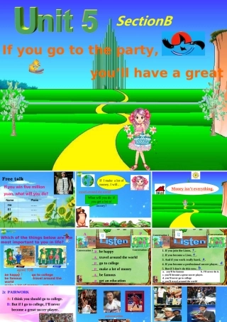 八年级英语下册 Unit 5If you go to the party,you ll have a great time! 课件 人教新目标版 课件