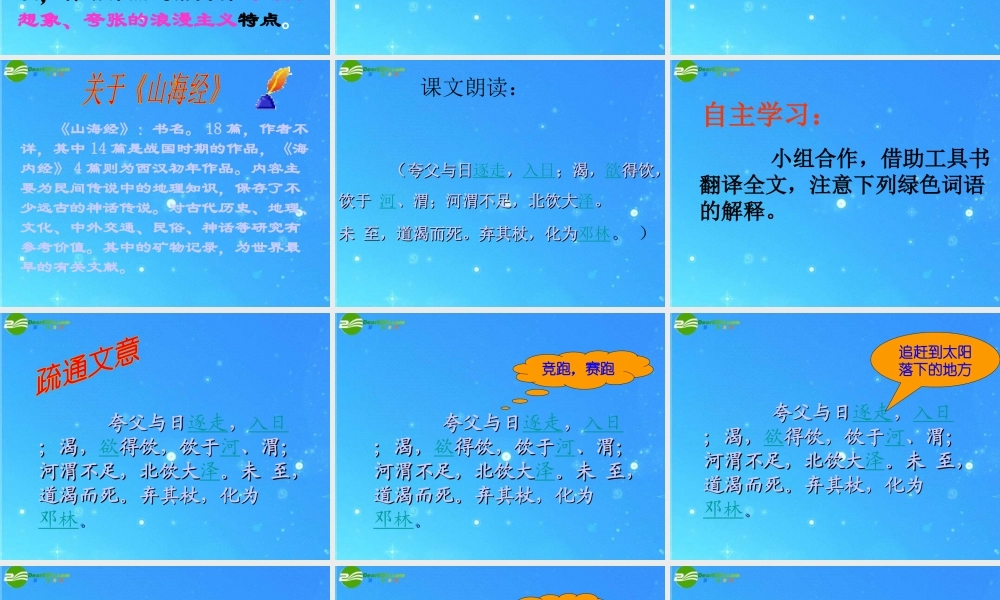 七年级语文上册 第7单元第27课(古代神话三则)课件 北京课改版 课件