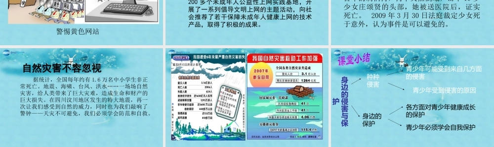 中学七年级政治上册(第九课 第一框 遭遇险情有对策)课件 新人教版 课件