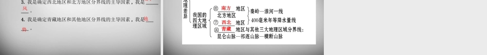 八年级地理下册 第五章 中国的地理差异课件 新人教版 课件