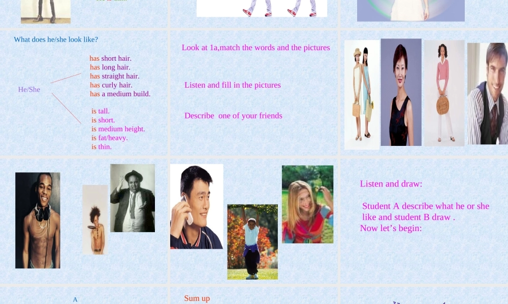 新目标七年级下 第七单元第一课时,很方便实用. 课件