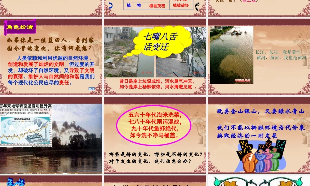 八年级历史 综合探究二感悟沧桑巨变课件 人教新课标版 课件