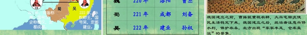 中学七年级历史上册 第18课 三国鼎立课件 (新版)新人教版 课件