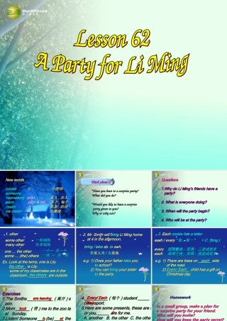 中学七年级英语下册 Lesson 62课件 冀教版 课件