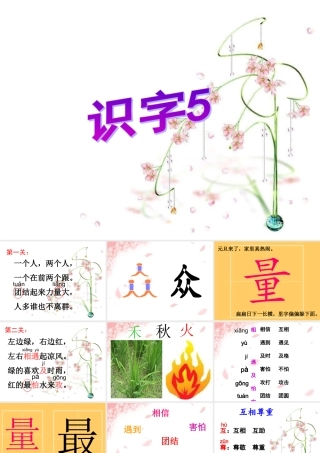 《识字5》课件4