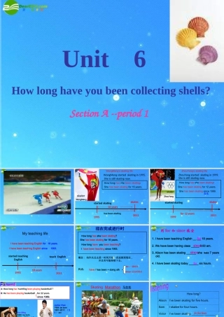 八年级英语下册 unit6--SectionA -period1 课件 人教新课标版 课件