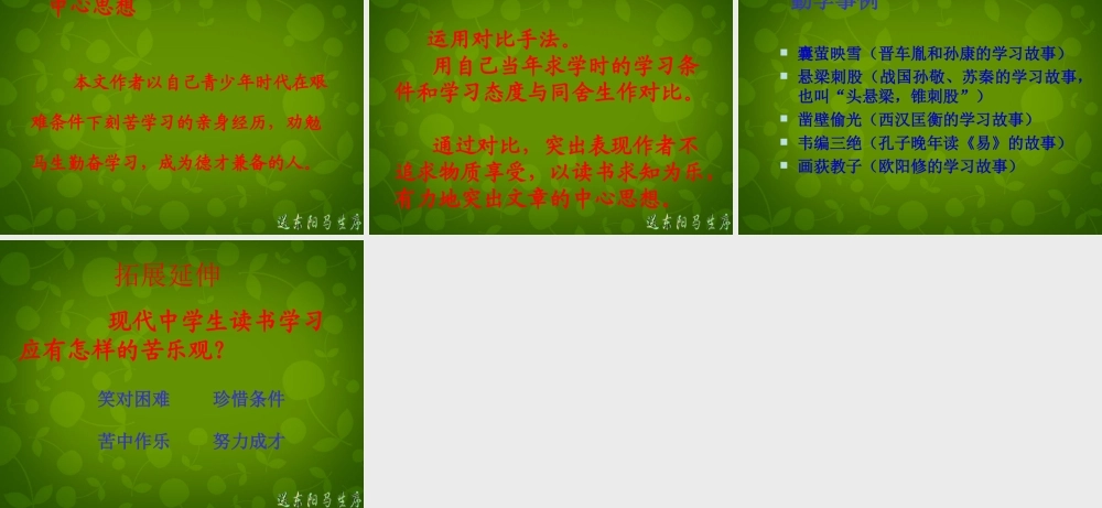 八年级语文下册 24 送东阳马生序课件 新人教版 课件