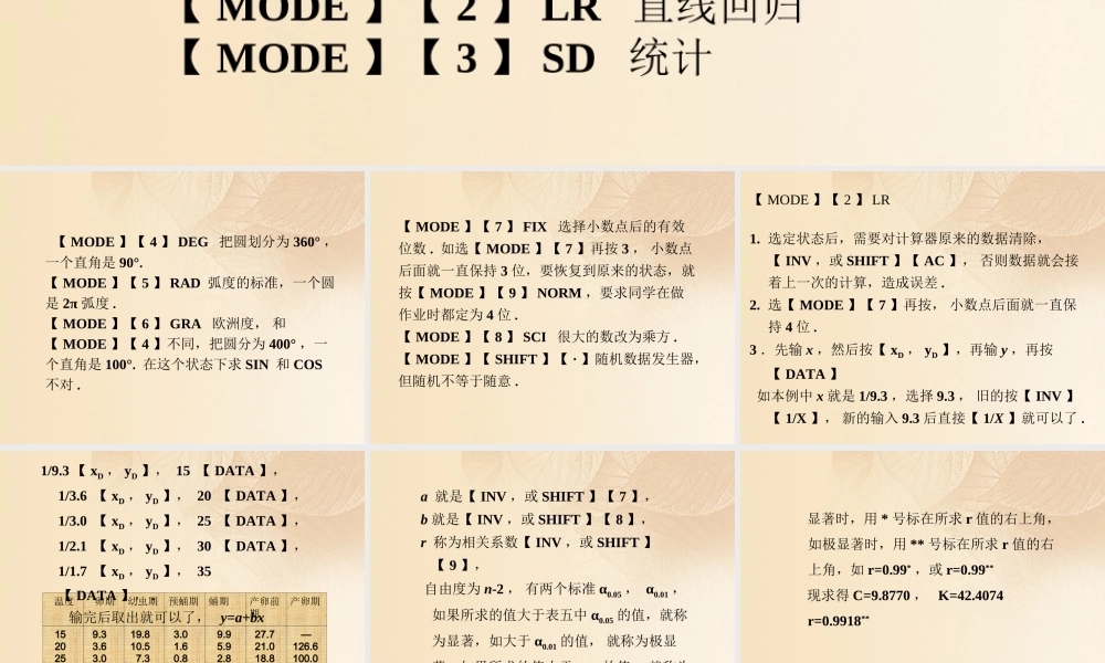 八年级数学下册 7.7 用计算器求平方根和立方根 科学计算器使用方法素材 (新版)青岛版 素材