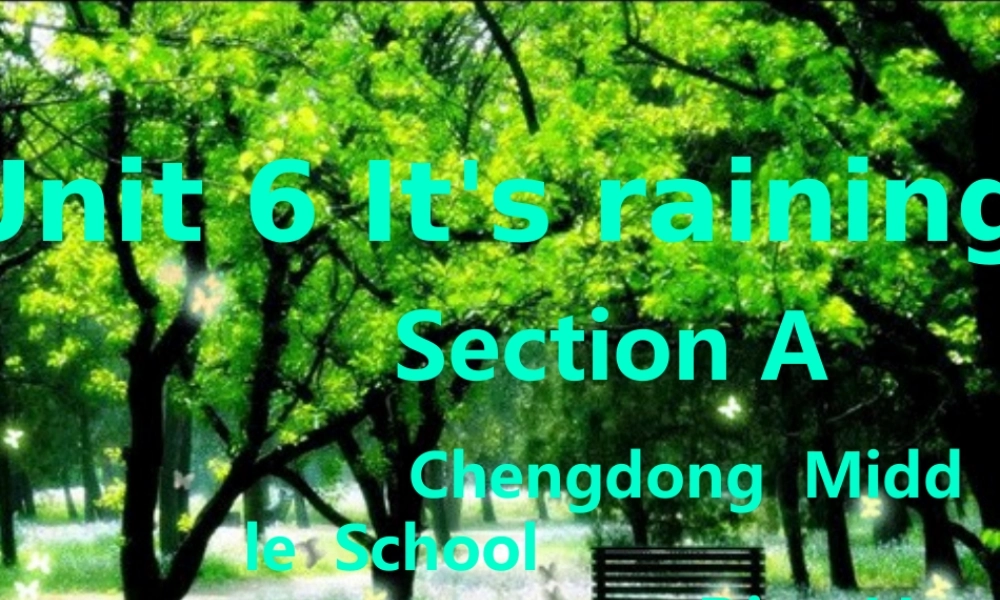 七年英语下册Unit6课件新课标人教版 课件