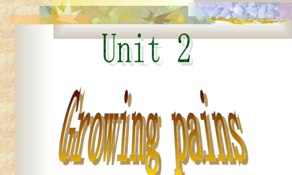 人教新课标高一英语必修1 unit2 task skills building 课件