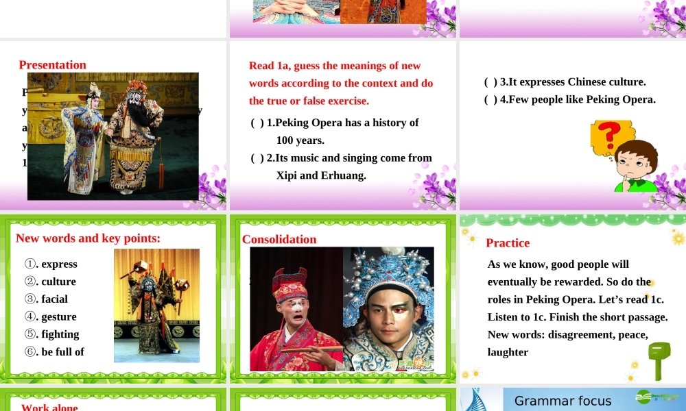 八年级英语下册 Unit5 Feeling Happy Topic 1 Section D课件 仁爱版 课件