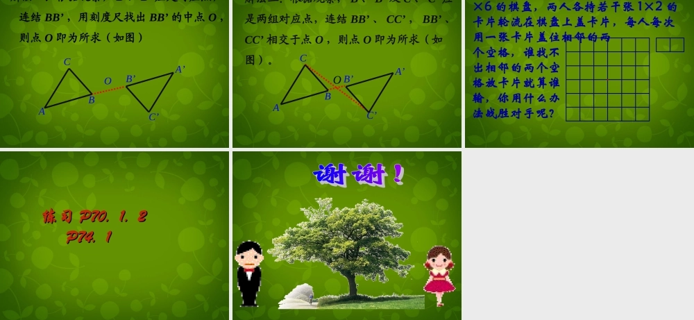 九年级数学上册 232 中心对称课件1 新人教版 课件