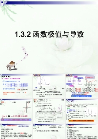 选修2-2_132函数极值与导数2